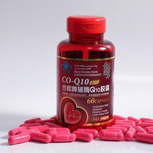 Cápsulas de Coenzima <span class=keywords><strong>Q10</strong></span> con D3 y K2, Cápsulas de Vitaminas para la Salud del Corazón, Directo de Fábrica, Coenzima <span class=keywords><strong>Q10</strong></span> - Product Image 1