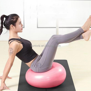 Palla Yoga Anti-Scoppio Rinforzata Ecologica per <span class=keywords><strong>Equilibrio</strong></span> e Allenamento Sensoriale, Ideale per Fitness Domestico, Gioco per Bambini e Allenamento del Core - Product Image 1