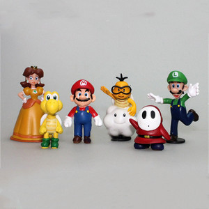 Figuras de PVC de Super <span class=keywords><strong>Mario</strong></span> <span class=keywords><strong>Bros</strong></span>, Figuras de Personajes de Videojuegos, <span class=keywords><strong>Luigi</strong></span>, Yoshi, Donkey Kong, Adorno Decorativo de Escritorio, Modelo Coleccionable - Product Image 6