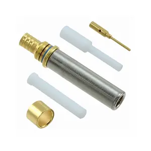 Original Terminals M39029/75-416 Coax Socket Pin Center Contact Size 12 Crimp Gold M3902975416 Circular Connector Contacts