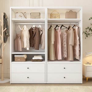 Meuble de rangement moderne minimaliste en acier, très populaire, gain de place, montage facile, en kit, <span class=keywords><strong>pour</strong></span> petits espaces domestiques - Product Image 3