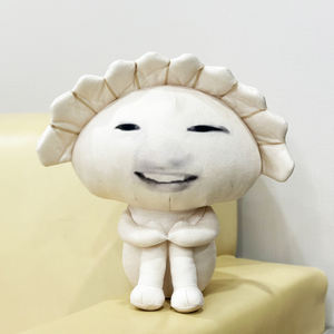 Peluche Mignonne et Mélancolique en Forme de Boulette, Poupée Rembourrée à l'Expression Faciale Amusante, Oreiller Populaire Inspiré des Mèmes d'Internet pour Cadeaux et Décoration - Product Image 4