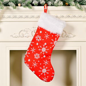 Prix d'usine – Leggings de Noël écologiques imprimés sérigraphiés, sac cadeau de Noël, chaussettes à carreaux, décoration Joyeux Noël - Product Image 3