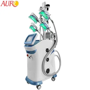 Máquina de adelgazamiento profesional de 4 manijas Cryo Fat Freeze Máquina de adelgazamiento de contorno corporal de crioterapia