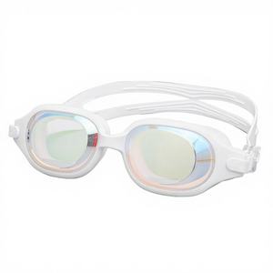 Gafas de Natación de Silicona para Adultos con Lentes de PC Electrochapadas, Protección UV, HD y Antivaho - Product Image 1