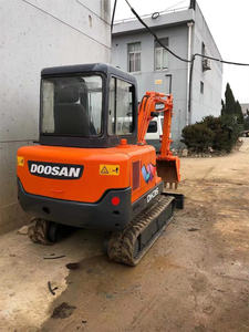 Buen estado usado Doosan DH35 Mini excavadora 5Ton Original DH55 DH60 DH80 DX60 DX75 pequeña excavadora para Venta barata - Product Image 4
