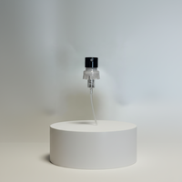 Vente en gros – Atomiseur de parfum anti-déversement à pompe sertie en aluminium de 15 mm, avec pulvérisation fine, en aluminium et plastique, 50 ml