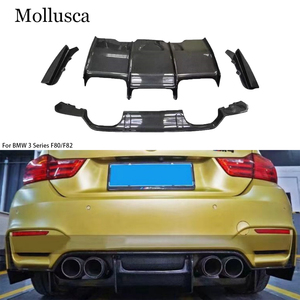 For 3 Series F80 <b>M3</b>/F82 M4 PSM Style Carbon Fiber Rear Lip Rear Diffuser Bumper Lip 2013-2019 - Product Image 1