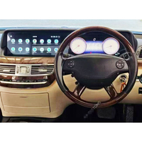 Système de navigation et de mise à niveau du tableau de bord Android à double écran pour Mercedes Benz Classe S W221 2006-2013 (conduite à droite)