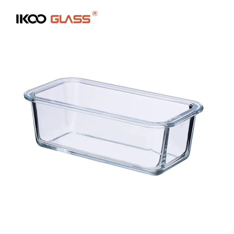 IKOO High borosilicate glass bakewarete glass loaf pan