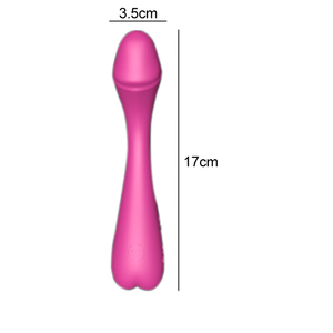 Mainan Seks Vibrator Silikon Cair Kuat untuk Wanita dengan Titik G, Bertenaga USB, Gratis Angel Torsion - Product Image 6