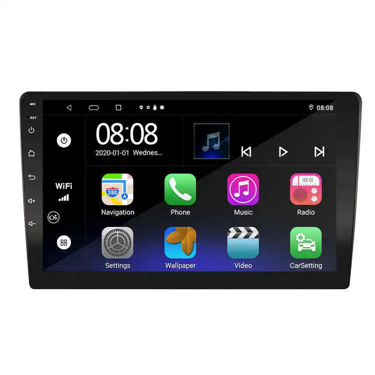 10 inch Android 11 8 core Car radio Stereo double din GPS Navigation touch screen USB player 1din tablet 2+32G car stereo