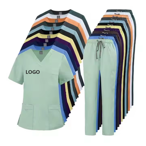 <span class=keywords><strong>ชุด</strong></span>ยูนิฟอร์มแพทย์ <span class=keywords><strong>พยาบาล</strong></span> หญิง สี<span class=keywords><strong>ขาว</strong></span> ผ้าโพลีเอสเตอร์ ยืดได้ <span class=keywords><strong>ชุด</strong></span>สครับผ่าตัด <span class=keywords><strong>ชุด</strong></span>ยูนิฟอร์มพยาบาลหญิง - Product Image 1