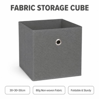 Cubes de rangement pliables en tissu pour armoire, étagère, placard, chambre à coucher, usage domestique