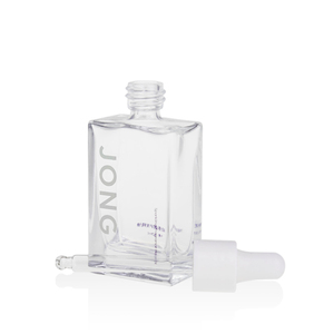 Cao trong suốt tùy chỉnh màu vuông chai thủy tinh với ống nhỏ giọt cho huyết thanh chăm sóc da Thuốc nhỏ mắt & tinh dầu - Product Image 3