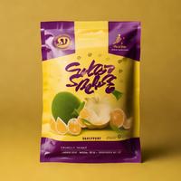 Sachet à fond plat en VMPET personnalisé, résistant aux perforations, de qualité alimentaire, avec fermeture éclair, pour viande séchée de porc, 200g 400g, vente en gros