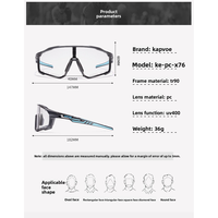 Nouvelles lunettes de soleil de cyclisme professionnelles personnalisées en TR90, incassables, photochromiques, résistantes à l'eau, protection UV400, avec capteur de lumière intelligent