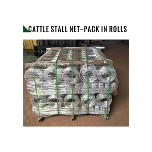 नई धातु स्टील की दीवार लोहे की रेलिंग सीमा बड़ी चेन लिंक फार्म बनाया गया लोगो बाड़ मवेशी घोड़े भेड़ हिरण पैनल - Product Image 6