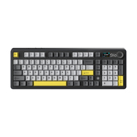 Clavier mécanique sans fil et filaire AJAZZ AK980 RGB, tri-mode BT 2.4G, interrupteur silencieux, clavier mécanique type C