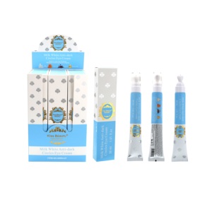 Crème pour les yeux Kiss Beauty Milk White <span class=keywords><strong>Anti</strong></span>-cernes, protéines de lait, miel, huile, caféine, niacinamide, minimise les gonflements des yeux - Product Image 1