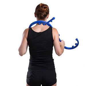 Point de déclenchement manuel Outil de massage pour soulager les muscles Bâton de canne en plastique en forme de S pour le cou, le dos, les épaules et la taille - Product Image 6