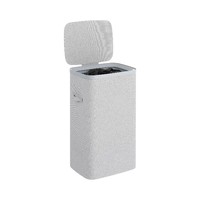 Panier à linge rectangulaire personnalisé avec panier de rangement lavable et séparateurs amovibles, design pliable et peu encombrant pour les vêtements