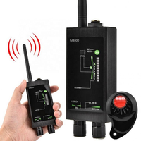 Detektor Sinyal RF Anti-Spy M8000 Portabel 1MHz-12GHz Pemindai Radio GPS GSM Pencari Sinyal Nirkabel