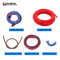 Cable de Alimentación para Subwoofer, Cable AMP 4GA para Auto, Kit de Cableado para Instalación de Audio en Vehículos, Precio Económico, Venta al Por Mayor