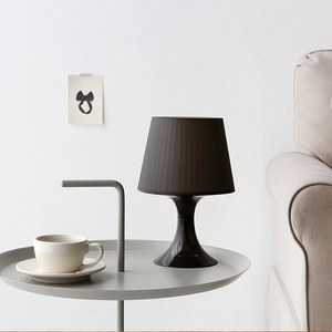 Kích thước nhỏ nhựa AC Powered <span class=keywords><strong>LED</strong></span> ấm đêm ánh sáng đèn bàn tối giản thân thiện với môi mắt chăm sóc cho phòng ngủ đầu giường bảng đọc sách - Product Image 5