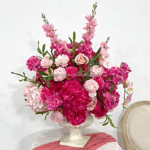 Promise Rose Floral Bola de flores artificiales Decoración DE BODA Centros de mesa de flores de boda Bola para boda - Product Image 2