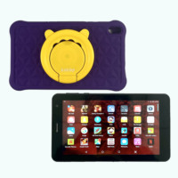 Tablet PC Edukasi Anak Grosir Custom MTK Octa Core dengan Kartu SIM Android 9.0 Layar 7" Kontrol Orang Tua