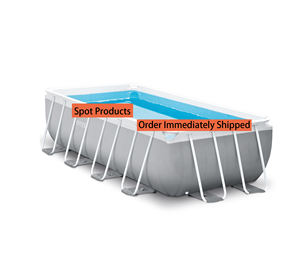 <span class=keywords><strong>Piscina</strong></span> Desmontable Rectangular Intex 26788 de 4m X 2m X 1m con Marco, <span class=keywords><strong>Piscina</strong></span> Elevada - Product Image 1