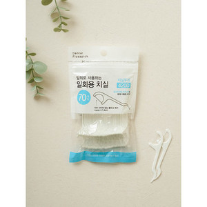 Tốt nhất Phân hủy sinh học tre Ziplock xỉa Nha Khoa 70 mảnh tái sử dụng bạc hà có hương vị hộp tuyệt vời cho răng Làm sạch cải thiện có thể - Product Image 1