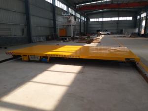 중국 제조 신형 강철 산업용 전기 이송 카트 레일 플랫폼 트롤리 1-300T 적재 용량 리튬 배터리 전원 - Product Image 2