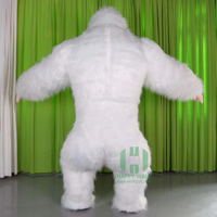 Mascotte gonflable géante de gorille, Costume pour les événements, taille normale 2M 2.6M 3M