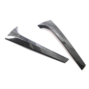 Alerón Lateral Trasero para Skoda Kodiaq, Diseño de Fibra de Carbono, Plástico, Forma de Ala, Accesorio para Maletero, Par - Product Image 1