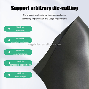 Poron LE-20 1.5Mm Đen Polyurethane Chống Cháy Tấm Bọt Sốc Hấp Thụ Chính Xác Chết Cắt Đệm Các Bộ Phận Cắt Phẳng Bọt - Product Image 4