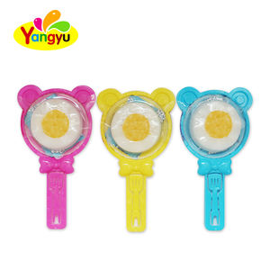 Pudín de gelatina frito con sabor a fruta en forma de huevo para niños empaquetado en una botella con dulces en una caja - Product Image 2