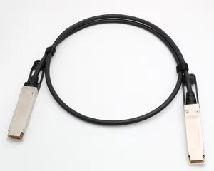 40G QSFP + निष्क्रिय प्रत्यक्ष संलग्न कॉपर Twinax केबल, 40G QSFP + डैक 1m/2m/3m/5m/7m/10m