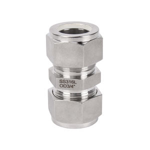 विनिर्माण संयंत्रों में उच्च दबाव उपयोग के लिए अनुकूलन योग्य उच्च गुणवत्ता वाले फर्नियम डबल फेनियम सीधे ट्यूब फिटिंग - Product Image 5