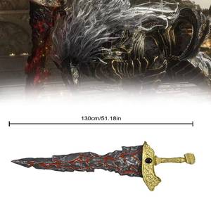 ดาบมาลิเกธ ขนาดเท่าของจริง 51 นิ้ว จากเกม Elden Ring  ใบดาบสีดำ ทำจากไฟเบอร์กลาส สำหรับคอสเพลย์ พร้อมดีไซน์แบบเก่า - Product Image 2