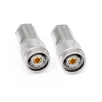 Conector macho TRT de fábrica para Cable TRRG316 Tipo triaxial TNC macho Soldadura Bulkhead TRB RF Conector coaxial Triax TRX316 TRB