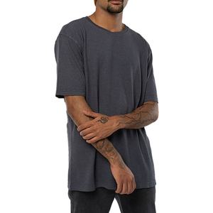 Camiseta de Algodón Orgánico Básica de Moda con Logotipo Personalizado de Alta Calidad OEM, 180 g/m², Lisa, Estampada, Talla Grande para Hombre - Product Image 1