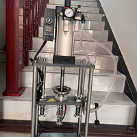 Mini Pneumatic Injection Molding Machine for Plastic Parts, Household Appliances, Cables, Data Lines, and Connector Molding 50g