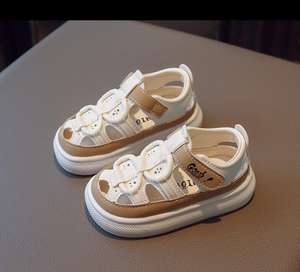 รองเท้าโรมันสำหรับเด็กผู้หญิง, รองเท้าแฟชั่นใหม่สำหรับฤดูร้อนรองเท้าเจ้าหญิงน้อยเด็กผู้หญิงรองเท้าทรงสูงเปิดนิ้วเท้า - Product Image 5