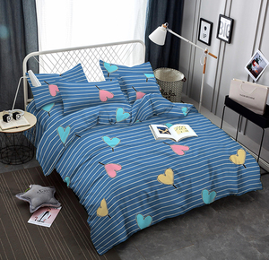 Vente en gros Chine fabricant de tissu tissu polyester pour couette ensemble lit de luxe literie queen drap ensemble-hôtel luxe 1800 - Product Image 4