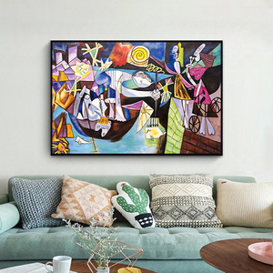 Impresión en Lienzo Abstracta <span class=keywords><strong>de</strong></span> <span class=keywords><strong>Pablo</strong></span> <span class=keywords><strong>Picasso</strong></span>, Colección <span class=keywords><strong>de</strong></span> Obras <span class=keywords><strong>de</strong></span> <span class=keywords><strong>Arte</strong></span> Famosas, Pintura en Algodón, Póster Vintage, <span class=keywords><strong>Arte</strong></span> <span class=keywords><strong>de</strong></span> Pared para Sala <span class=keywords><strong>de</strong></span> Estar, Decoración del Hogar - Product Image 3