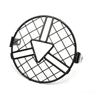 Ajuste para CG125 GN125 <span class=keywords><strong>Cafe</strong></span> <span class=keywords><strong>Racer</strong></span> 5,75 ''motocicleta Vintage reacondicionamiento faro alambre <span class=keywords><strong>carenado</strong></span> motocicleta faro rejilla marco - Product Image 6