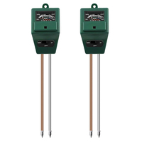 Medidor de humedad del suelo 3 en 1 para plantas, acidez, humedad, luz solar, prueba de suelo, no necesita batería, probador de suelo para interiores y exteriores