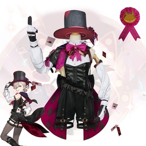 Alta calidad al por mayor Lyney disfraz uniforme tela Halloween fiesta <span class=keywords><strong>Genshin</strong></span> impacto Anime Cosplay disfraz para niñas - Product Image 1